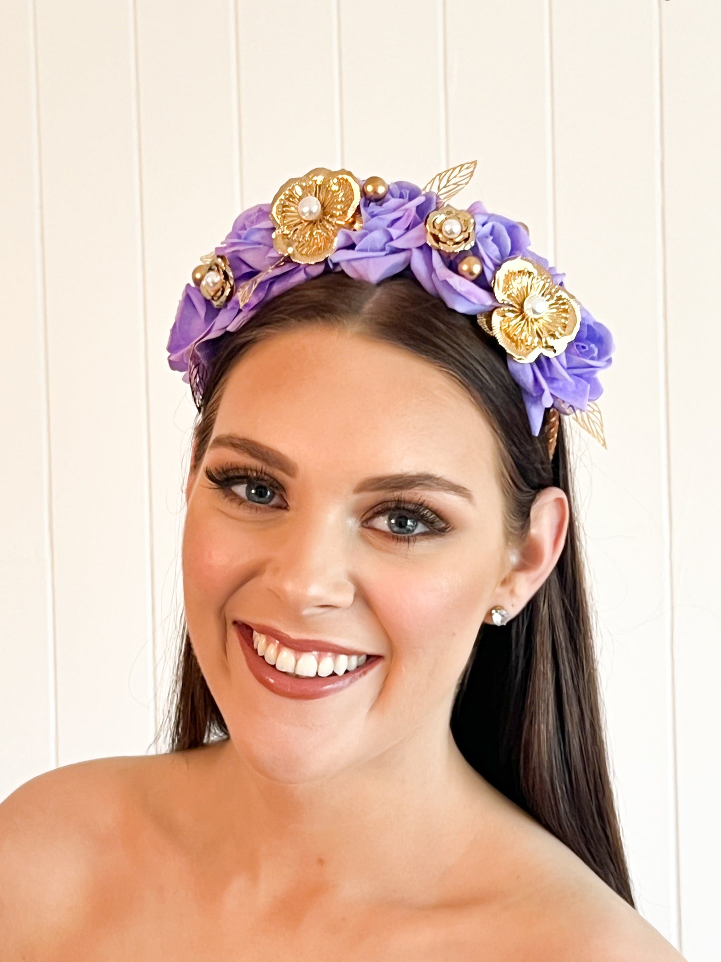 "Chiara" - Lilac Headband