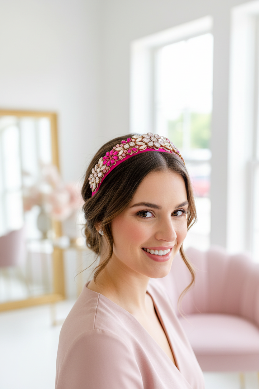 "Sophia" - Fuscia Pink