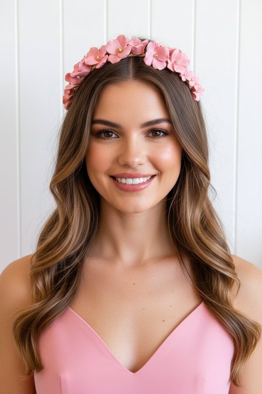 "Emily" Crown - Pink