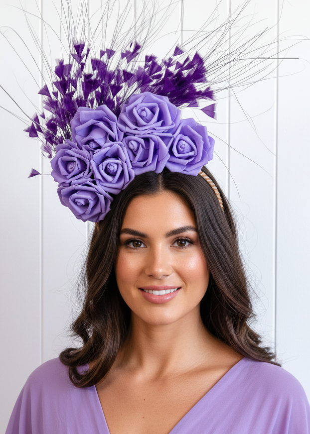 "Bouquet" - Purple
