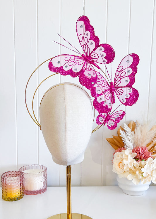 "Flitter" Halo - Hot Pink II