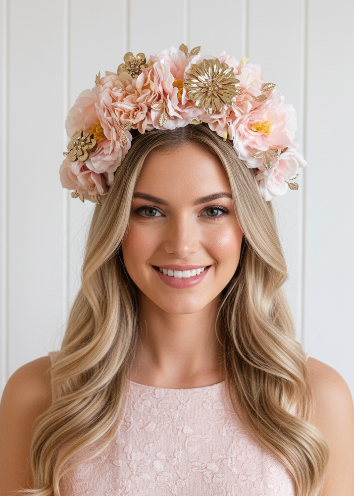 "Jemima" Floral Crown
