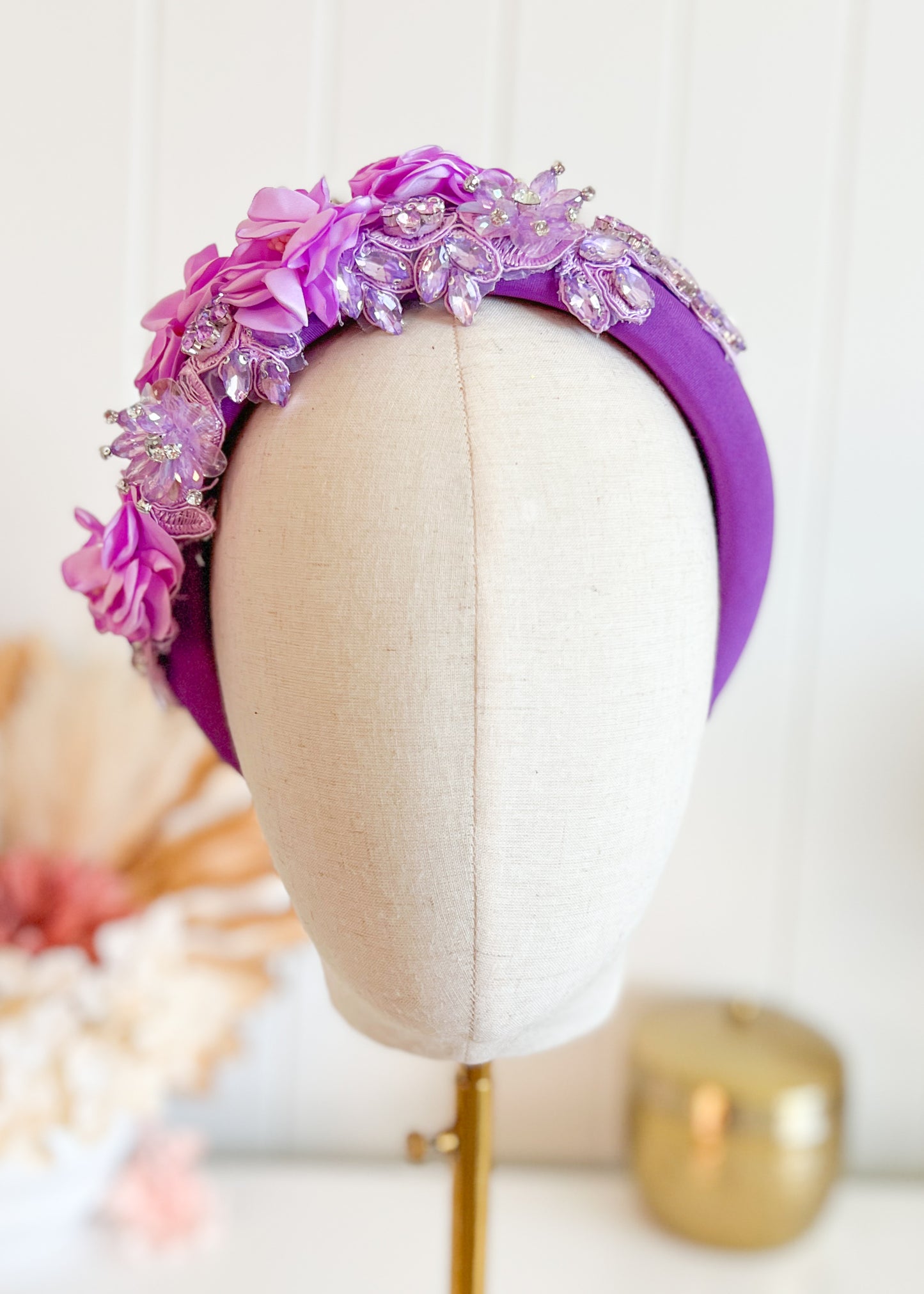 "Neve" Purple Headband