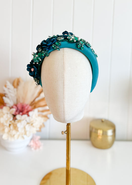 "Neve" Green Headband