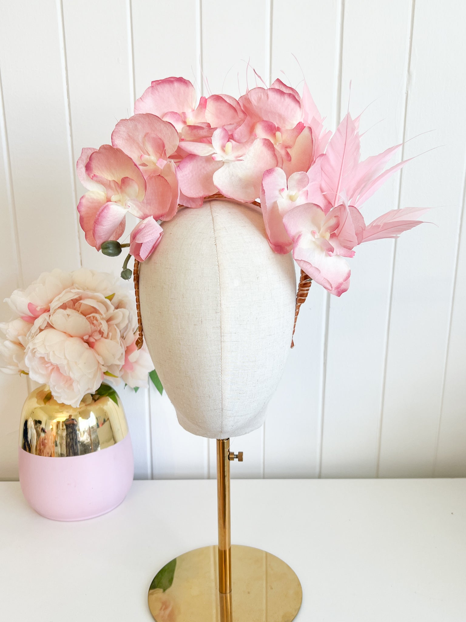 "Orchid Spray" Blush Pink