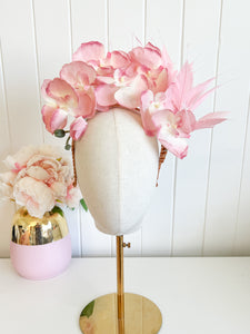"Orchid Spray" Blush Pink
