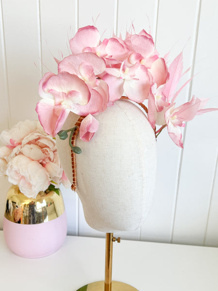 "Orchid Spray" Blush Pink