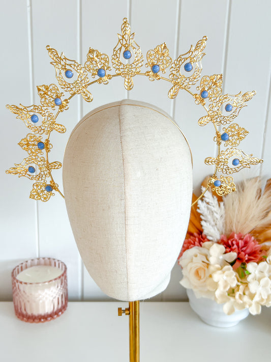 "Athena" - Blue Crown