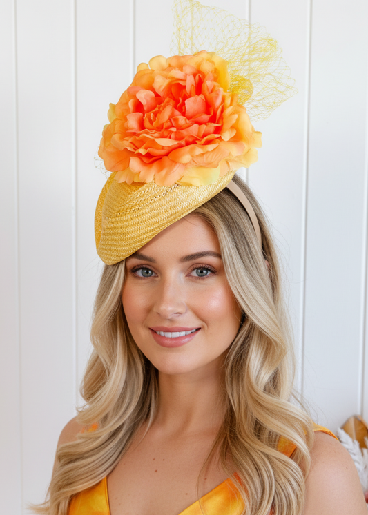 "Annabel" Yellow & Orange