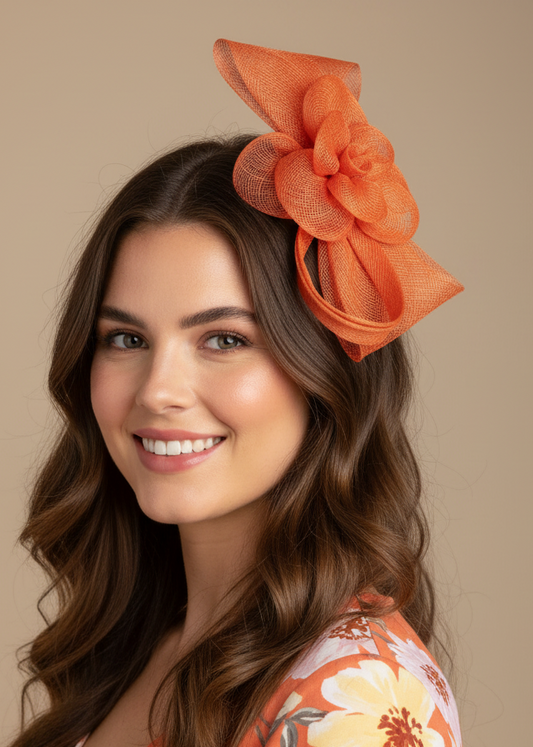 "Posy" Dark Orange (Comb)