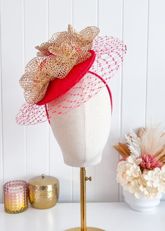 “Isana" Red & Gold