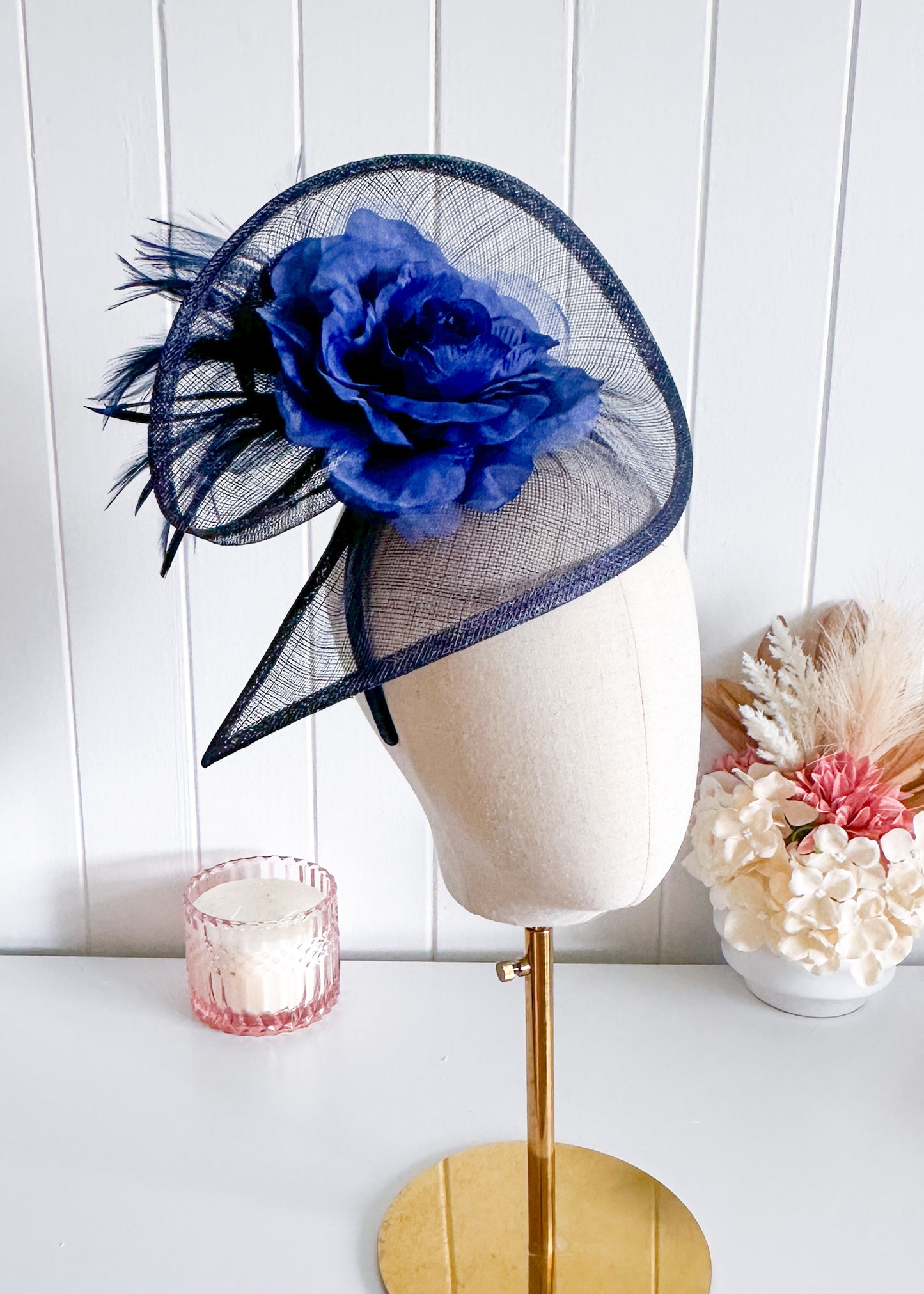 “Rosa" Navy Blue