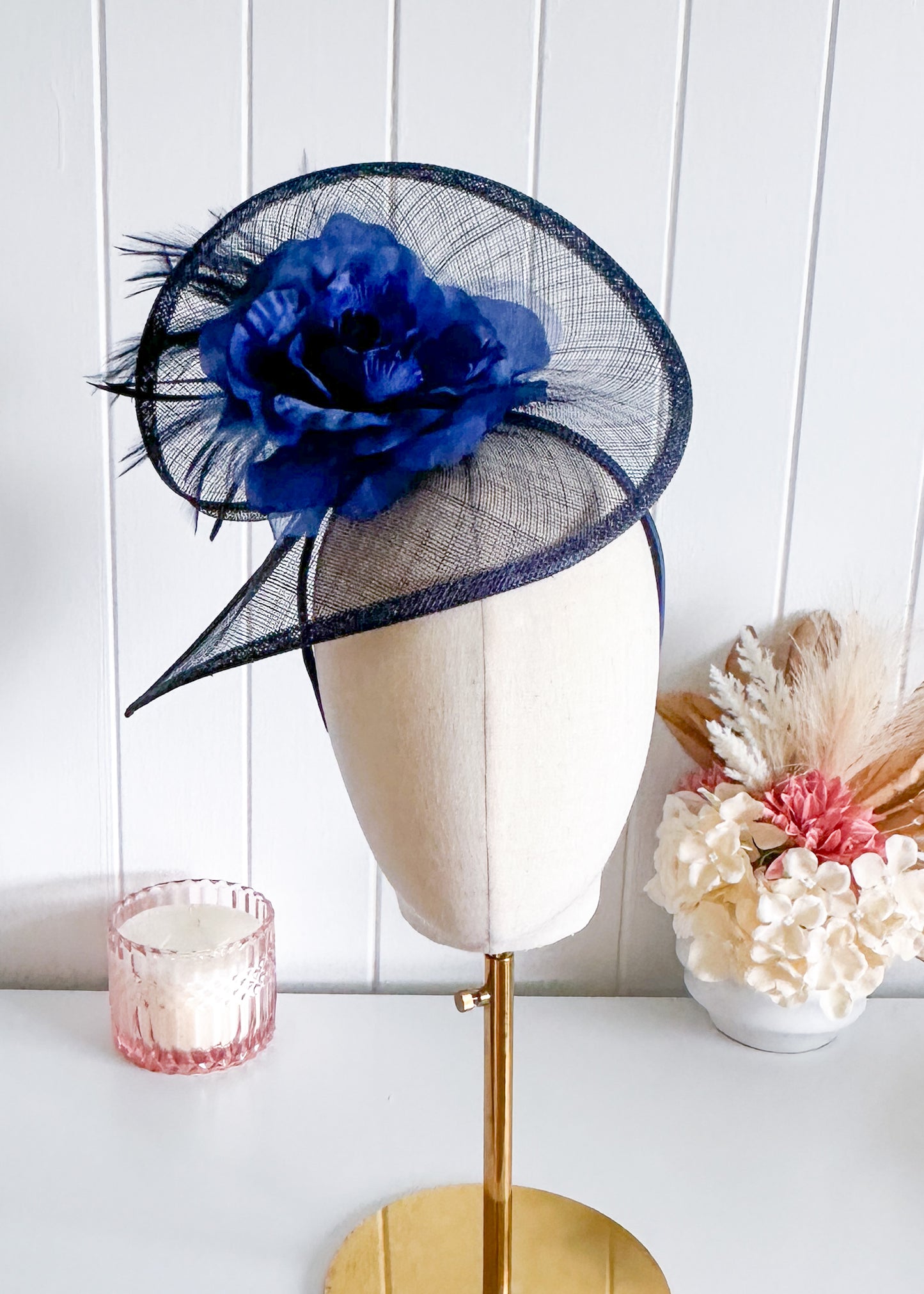“Rosa" Navy Blue