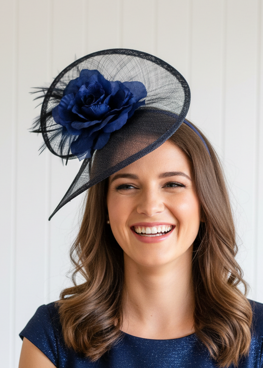 “Rosa" Navy Blue