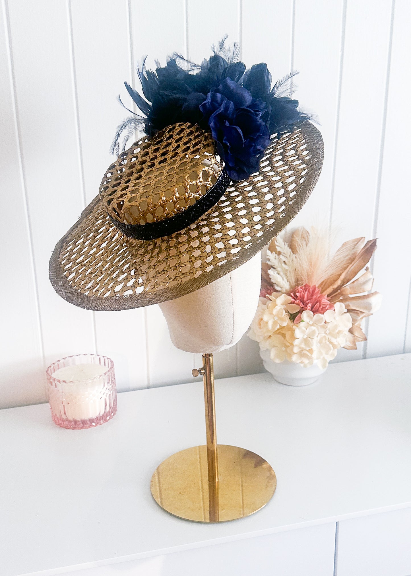 "Jocelyn" Gold & Navy