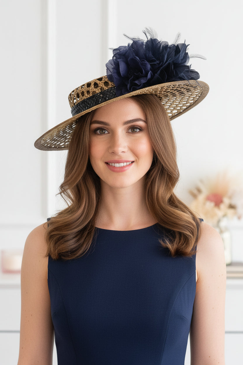 "Jocelyn" Gold & Navy
