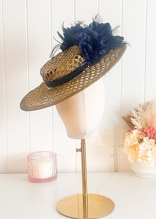 "Jocelyn" Gold & Navy