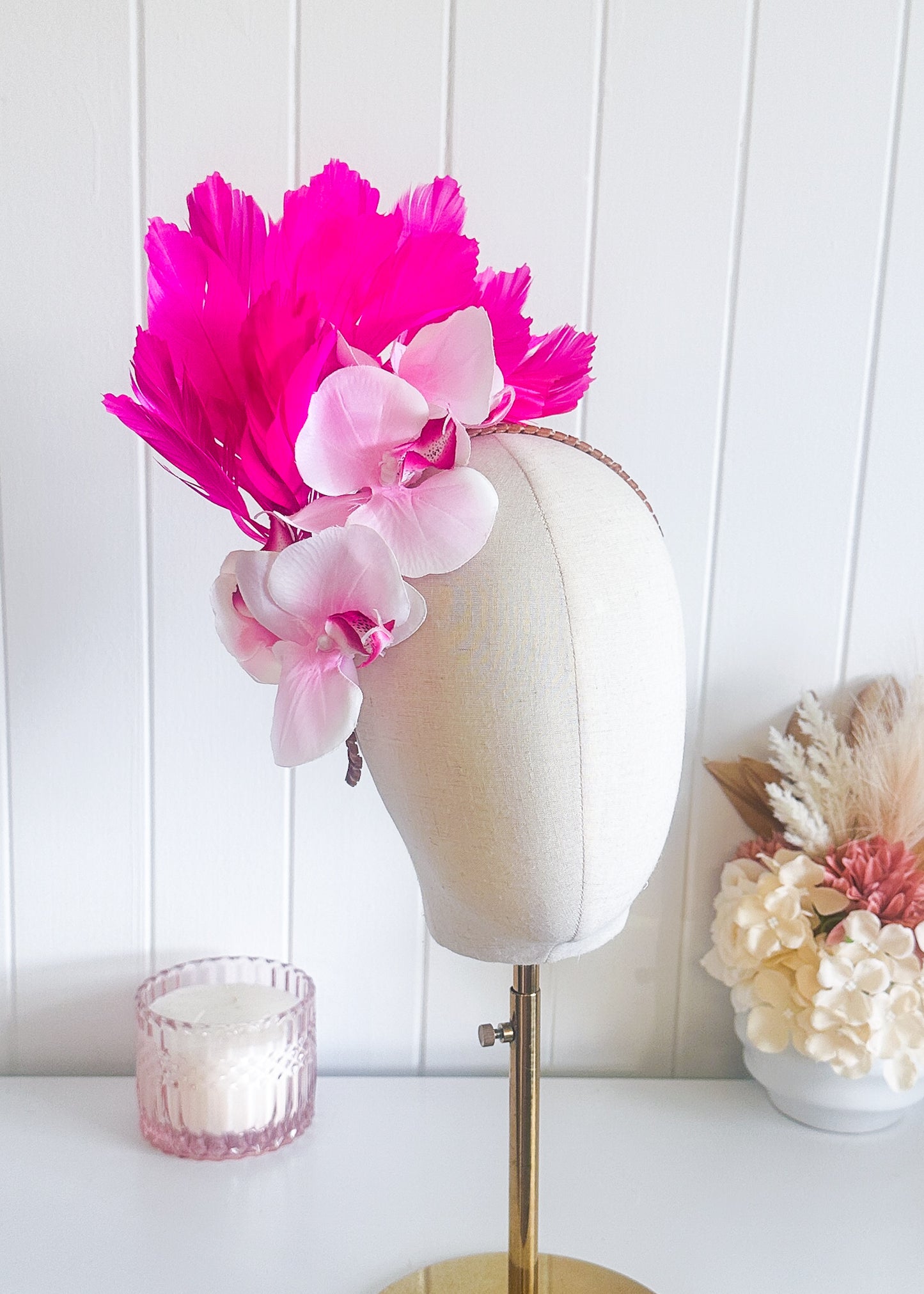 "Orchid Side Spray" Pink Mix