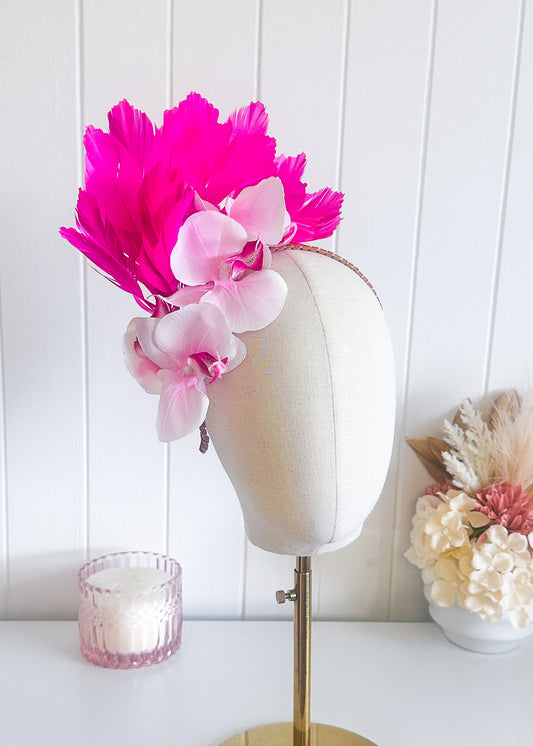 "Orchid Side Spray" Pink Mix