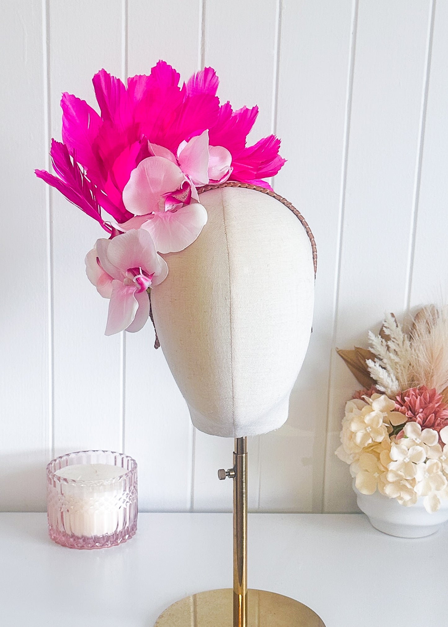 "Orchid Side Spray" Pink Mix