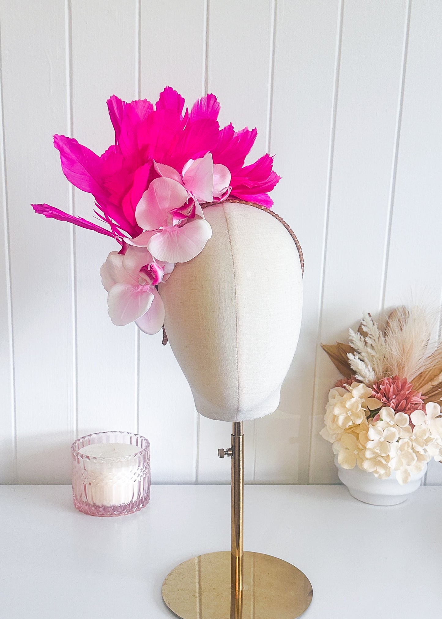 "Orchid Side Spray" Pink Mix