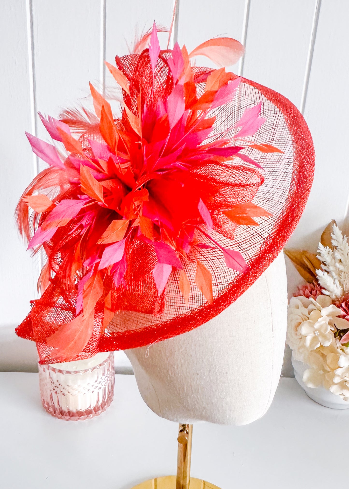 “Jemima” Orange & Fuscia