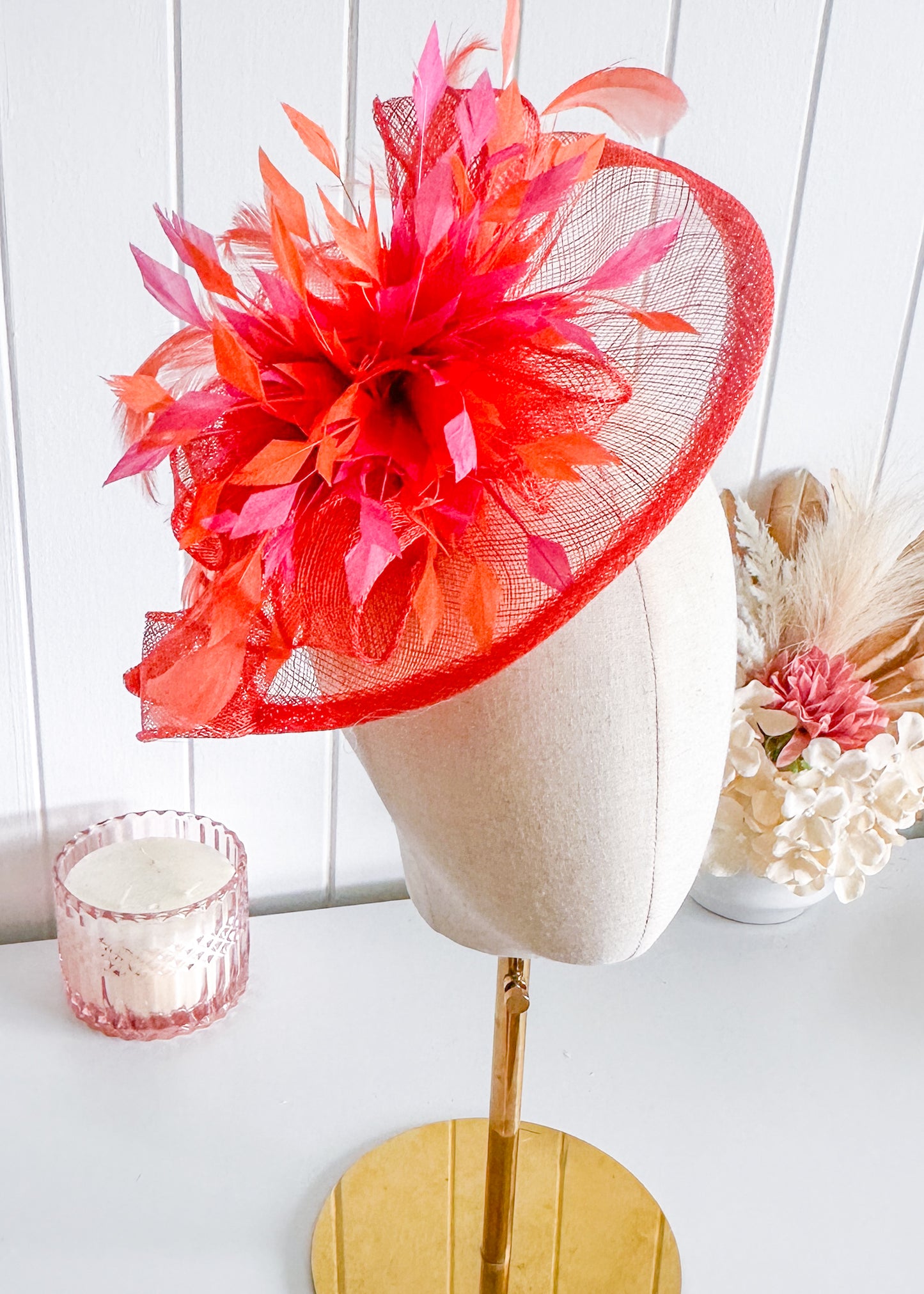 “Jemima” Orange & Fuscia