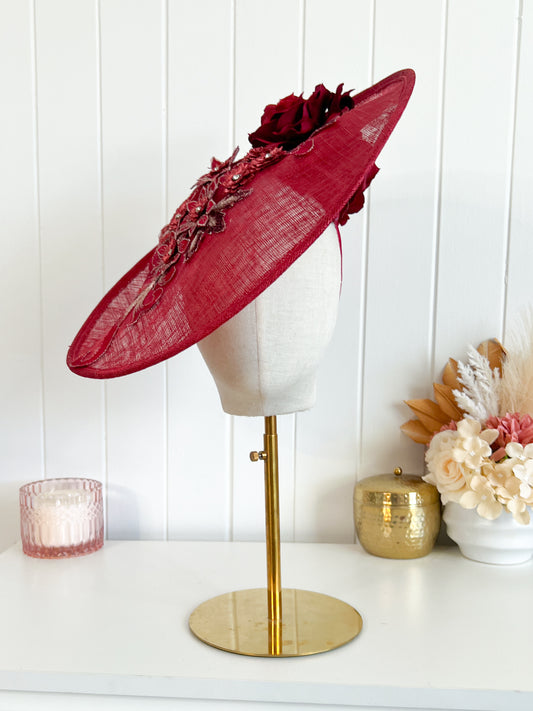 "Satish" Deep Red Hat