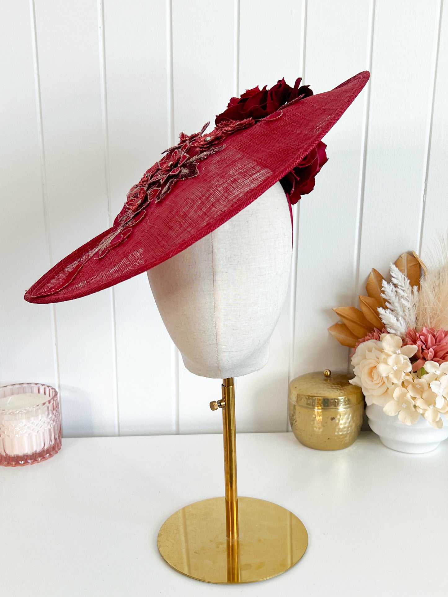 "Satish" Deep Red Hat