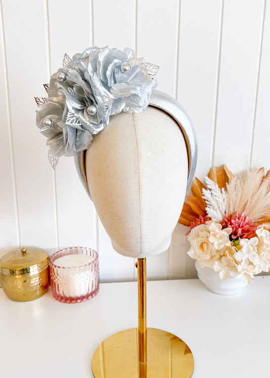 "Marianne" - Silver Headband
