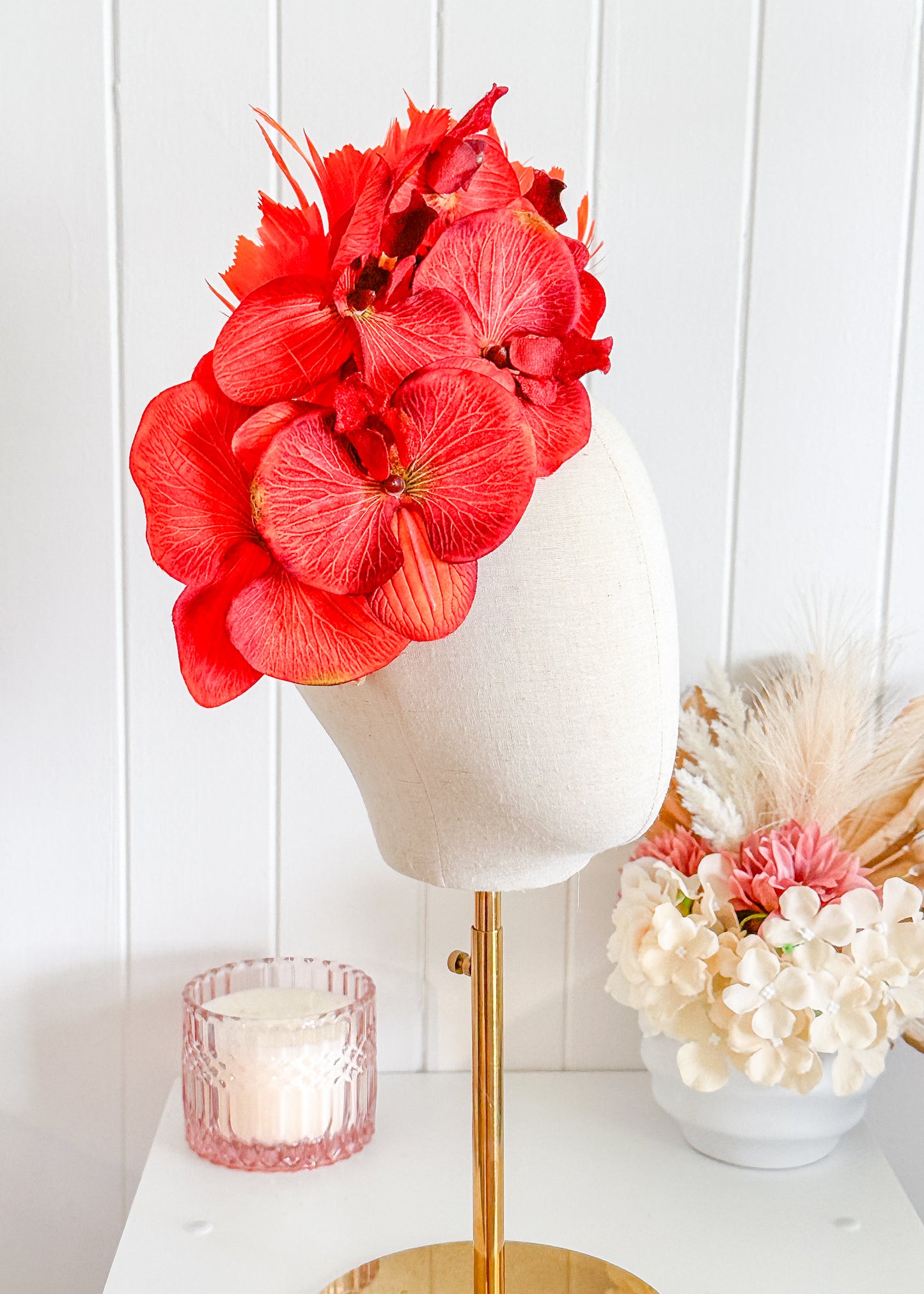"Orchid Side Spray" Orange