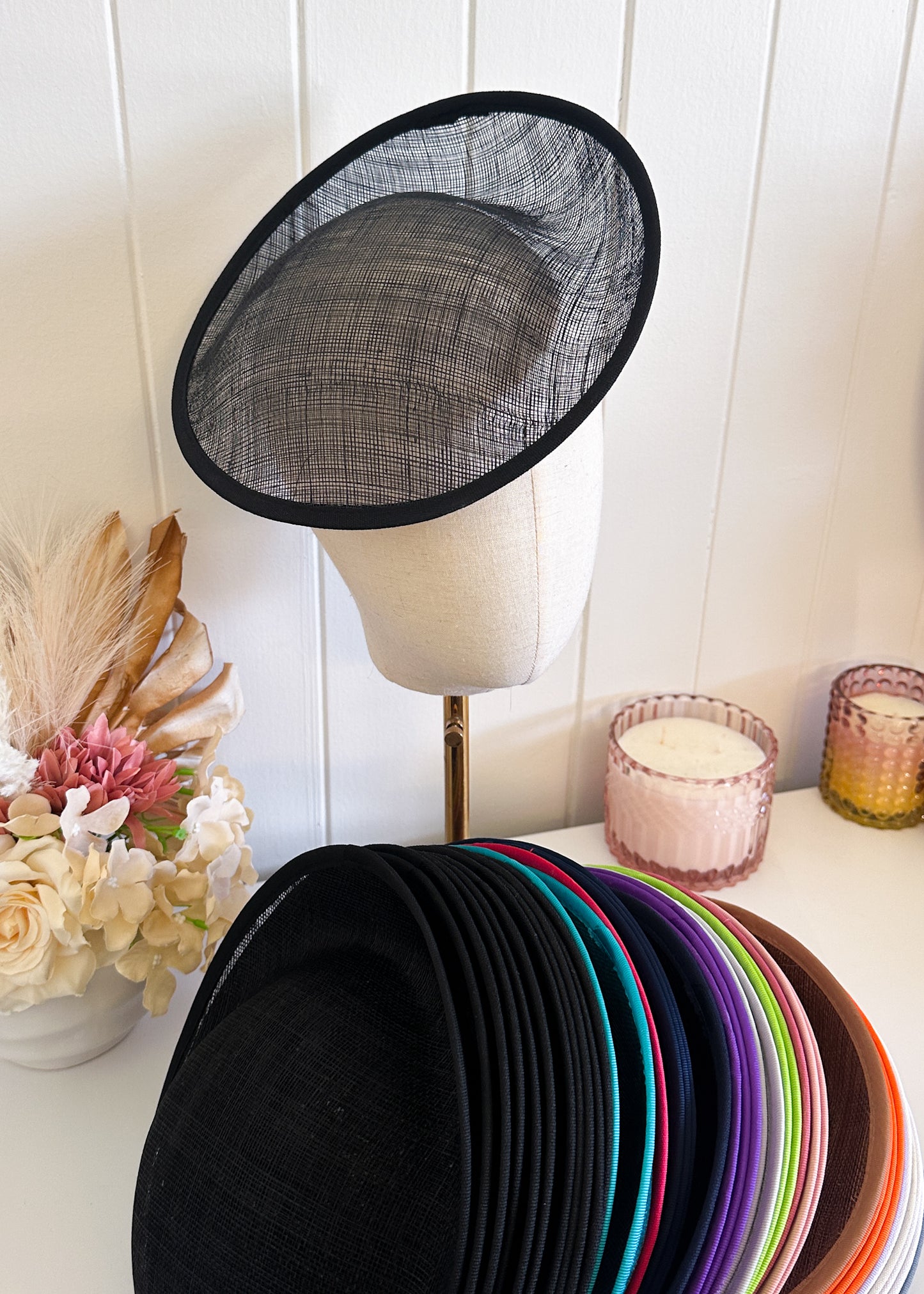 Medium Sinamay Saucer