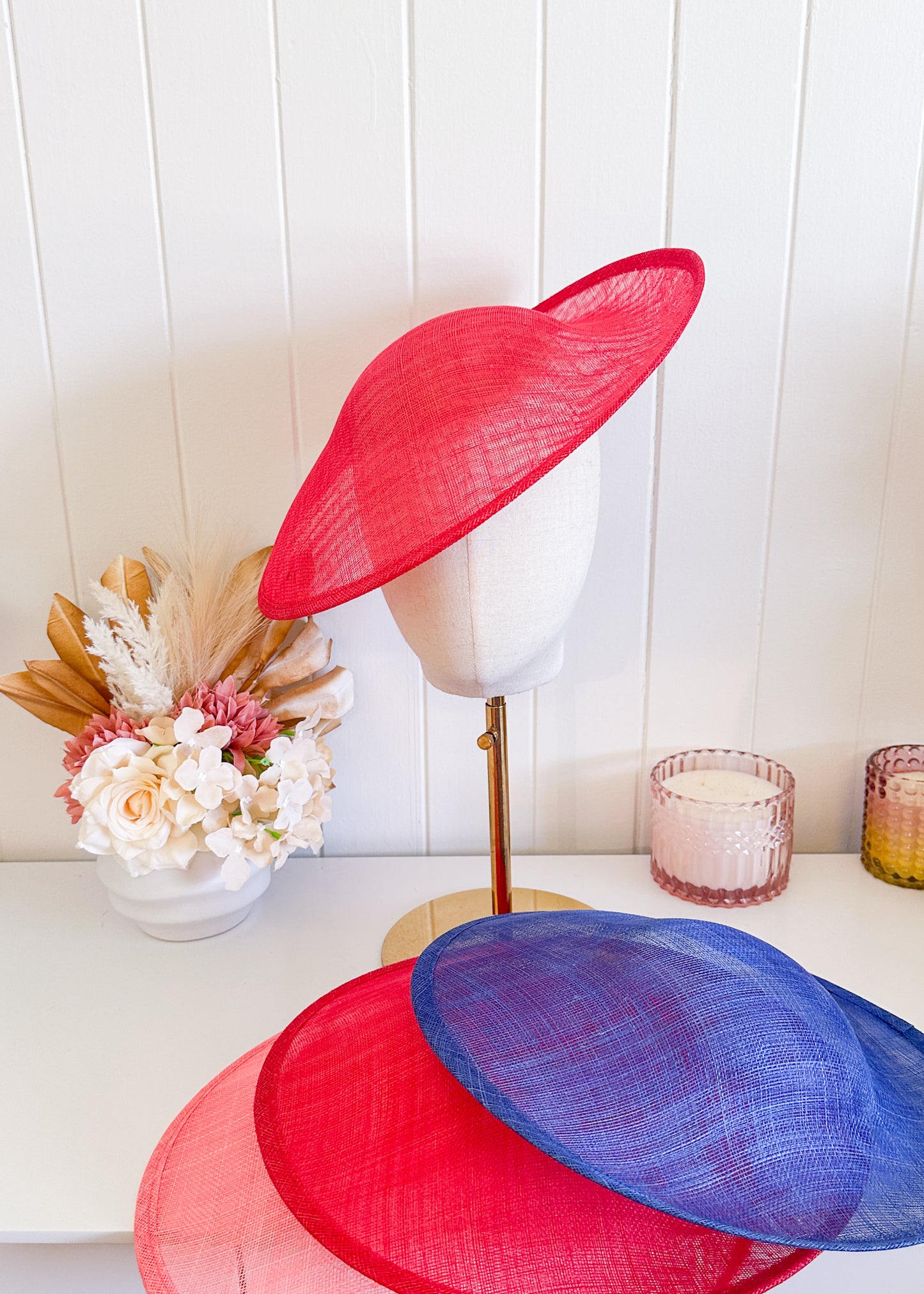 Small Sinamay Saucer (Copy)