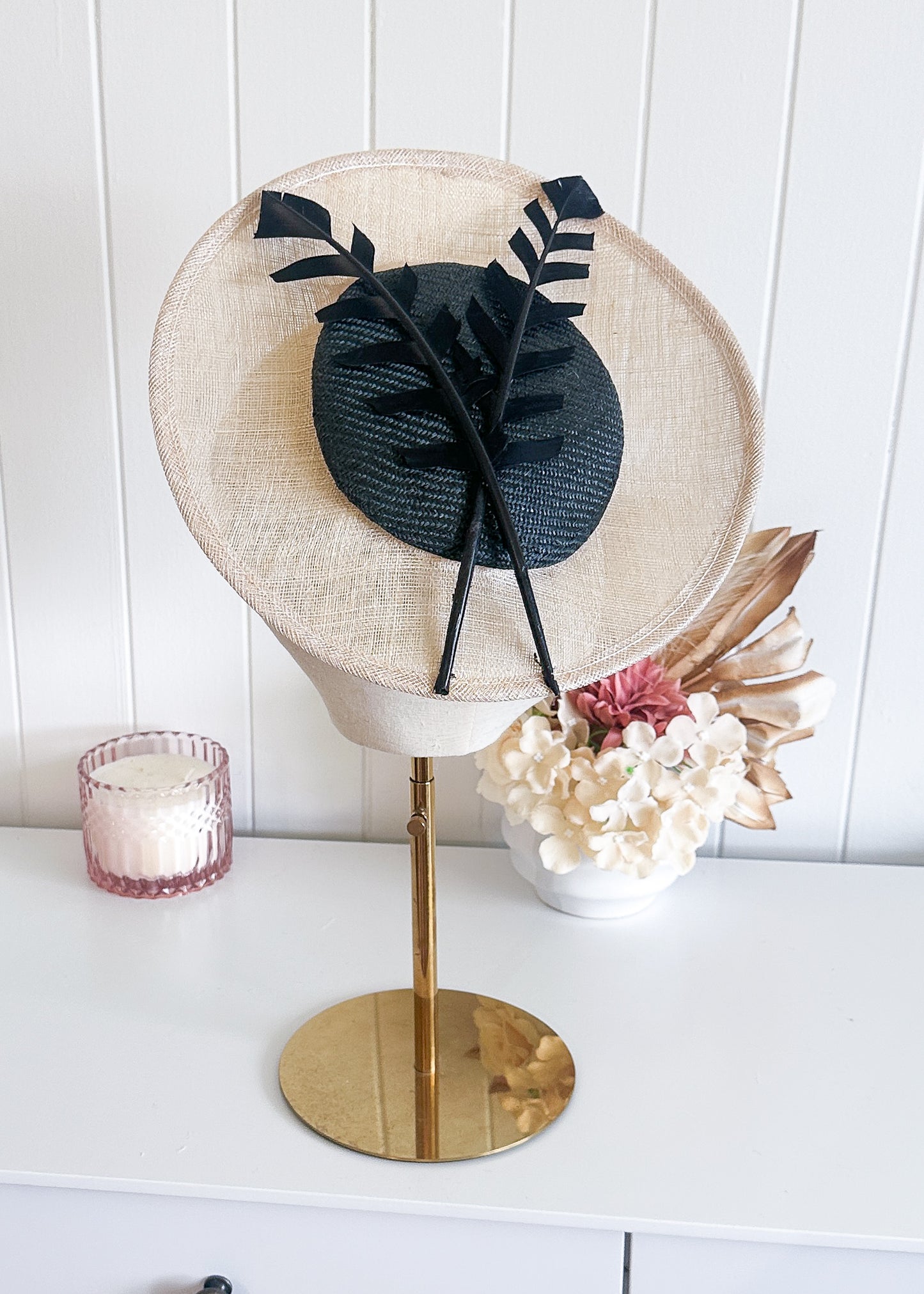 "Avery" - Ivory & Black