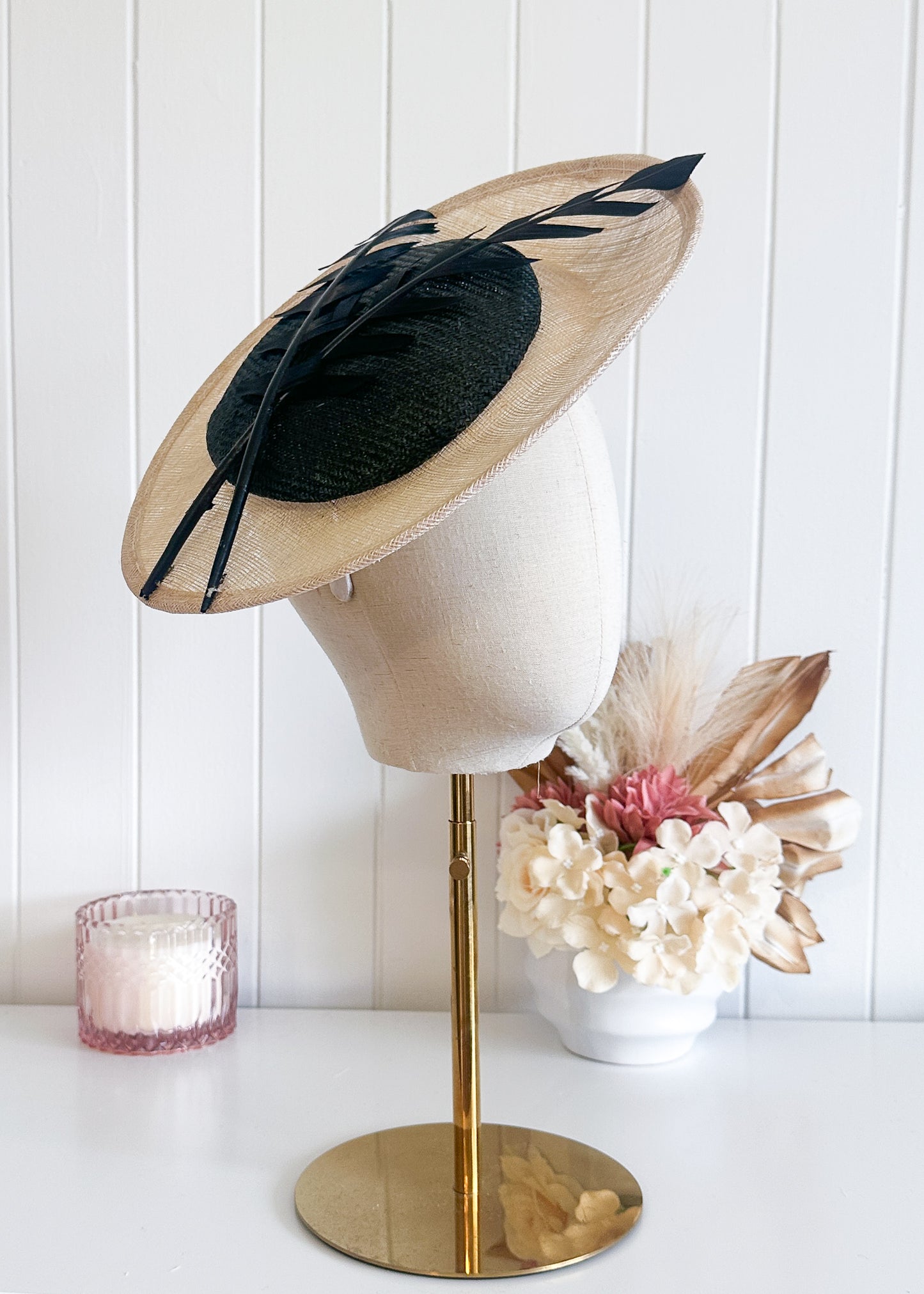 "Avery" - Ivory & Black