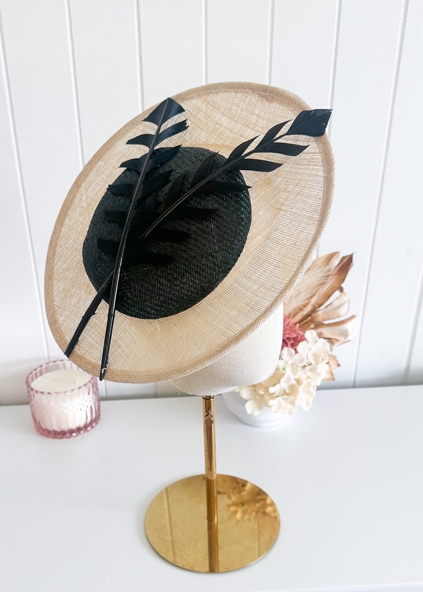 "Avery" - Ivory & Black