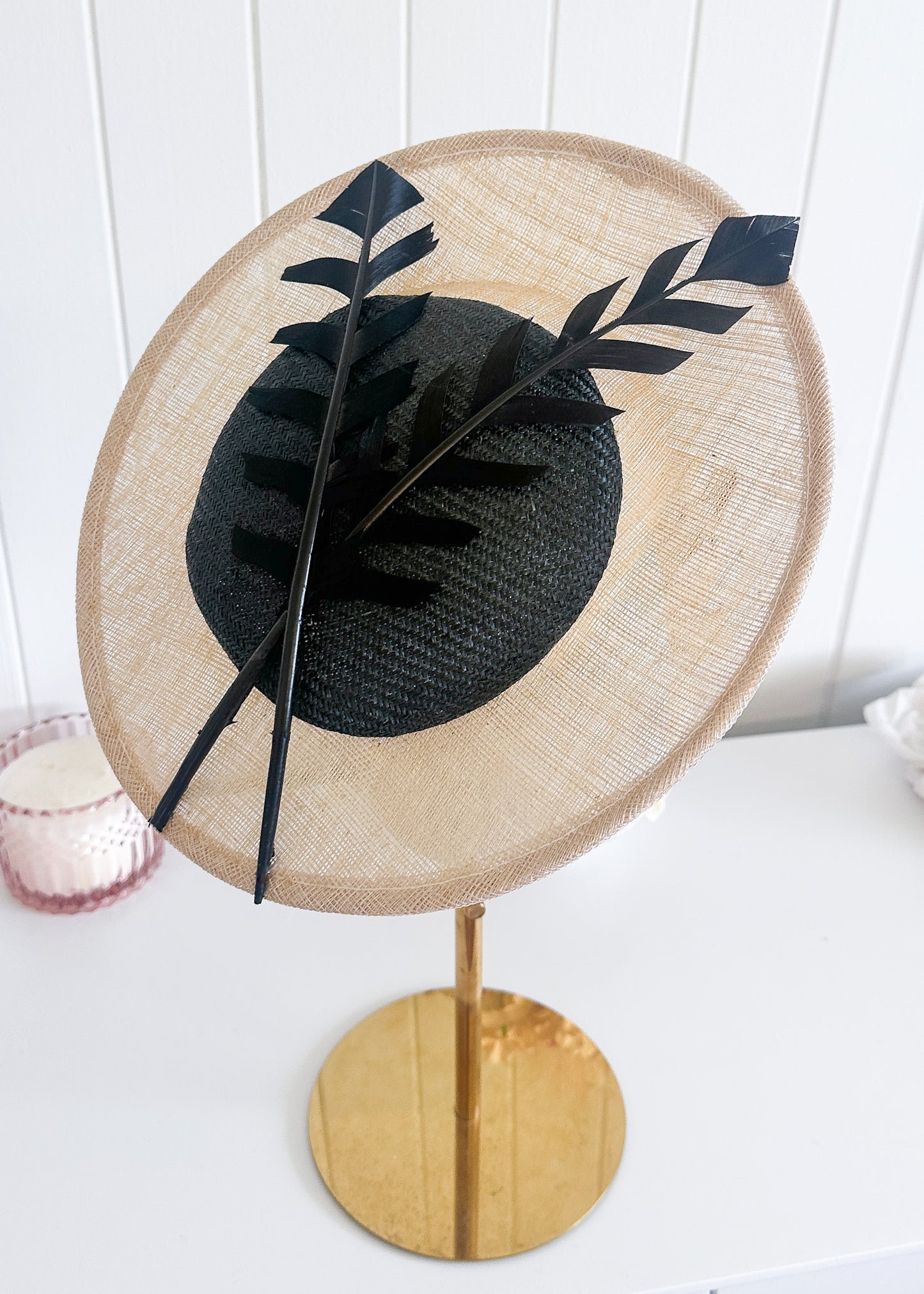 "Avery" - Ivory & Black