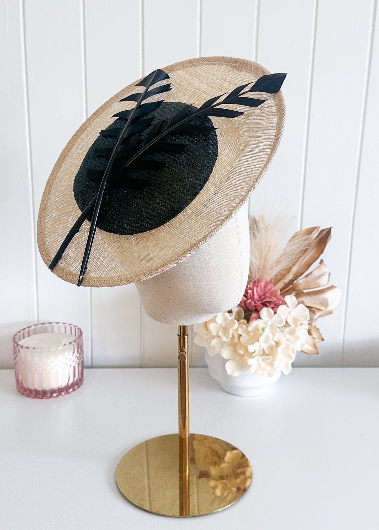 "Avery" - Ivory & Black