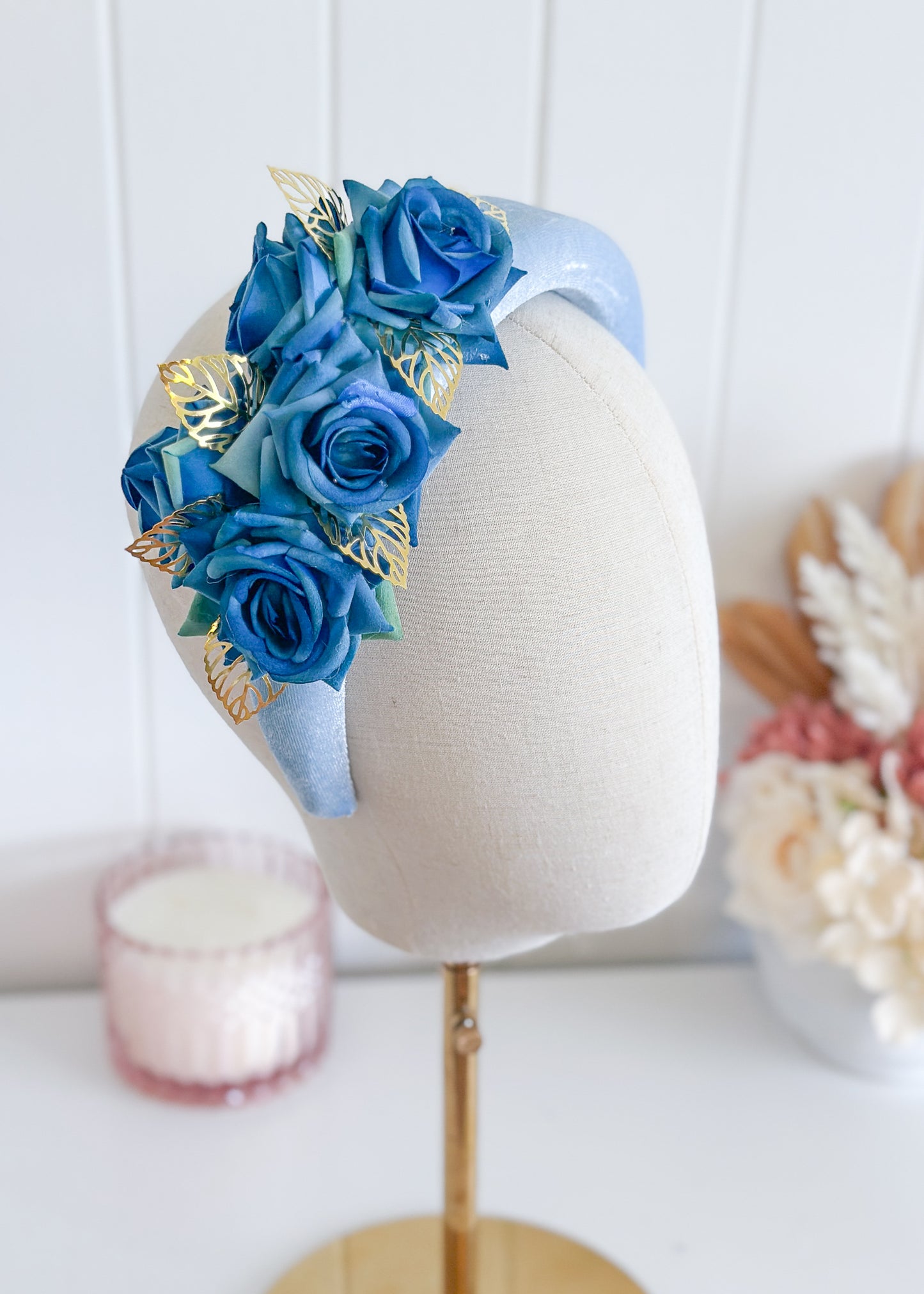 "Carlise" - Blue Headband