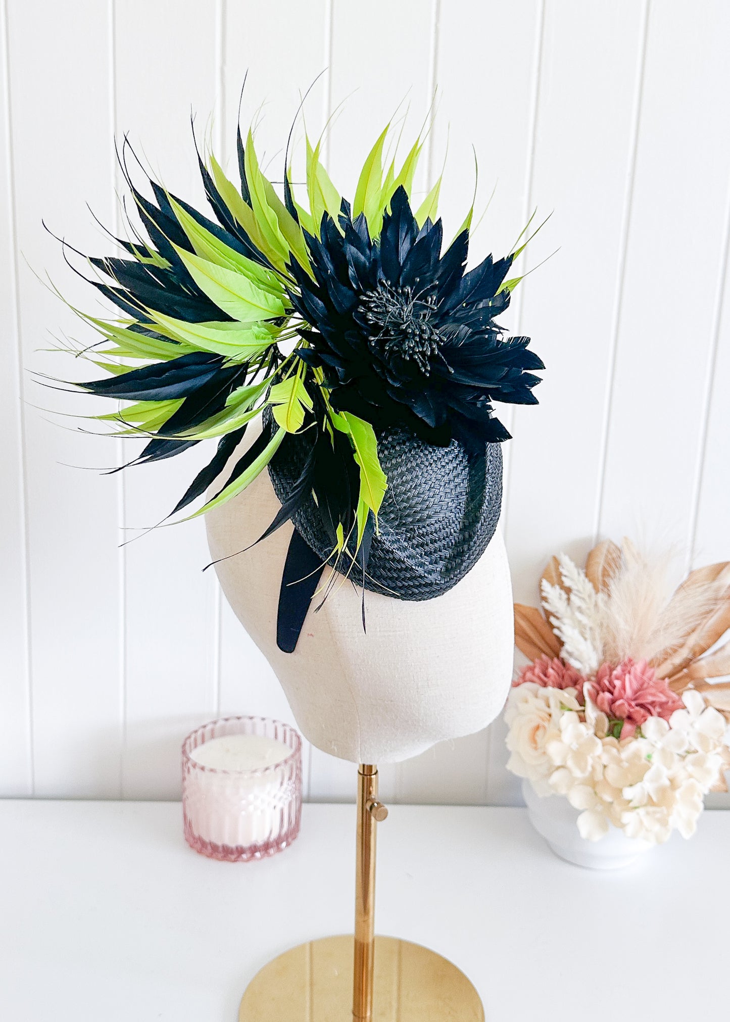 “Lottie" Lime & Black