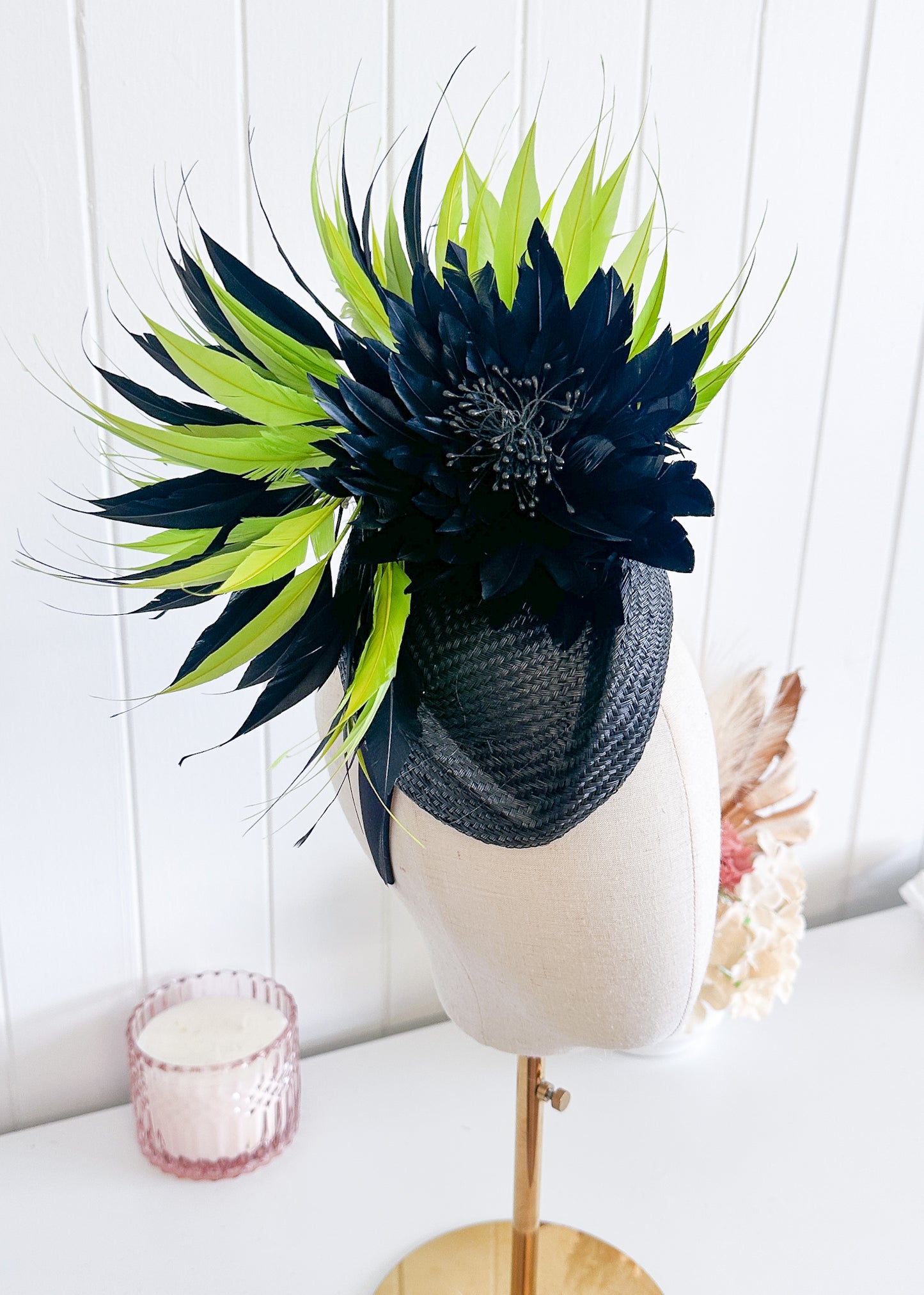 “Lottie" Lime & Black