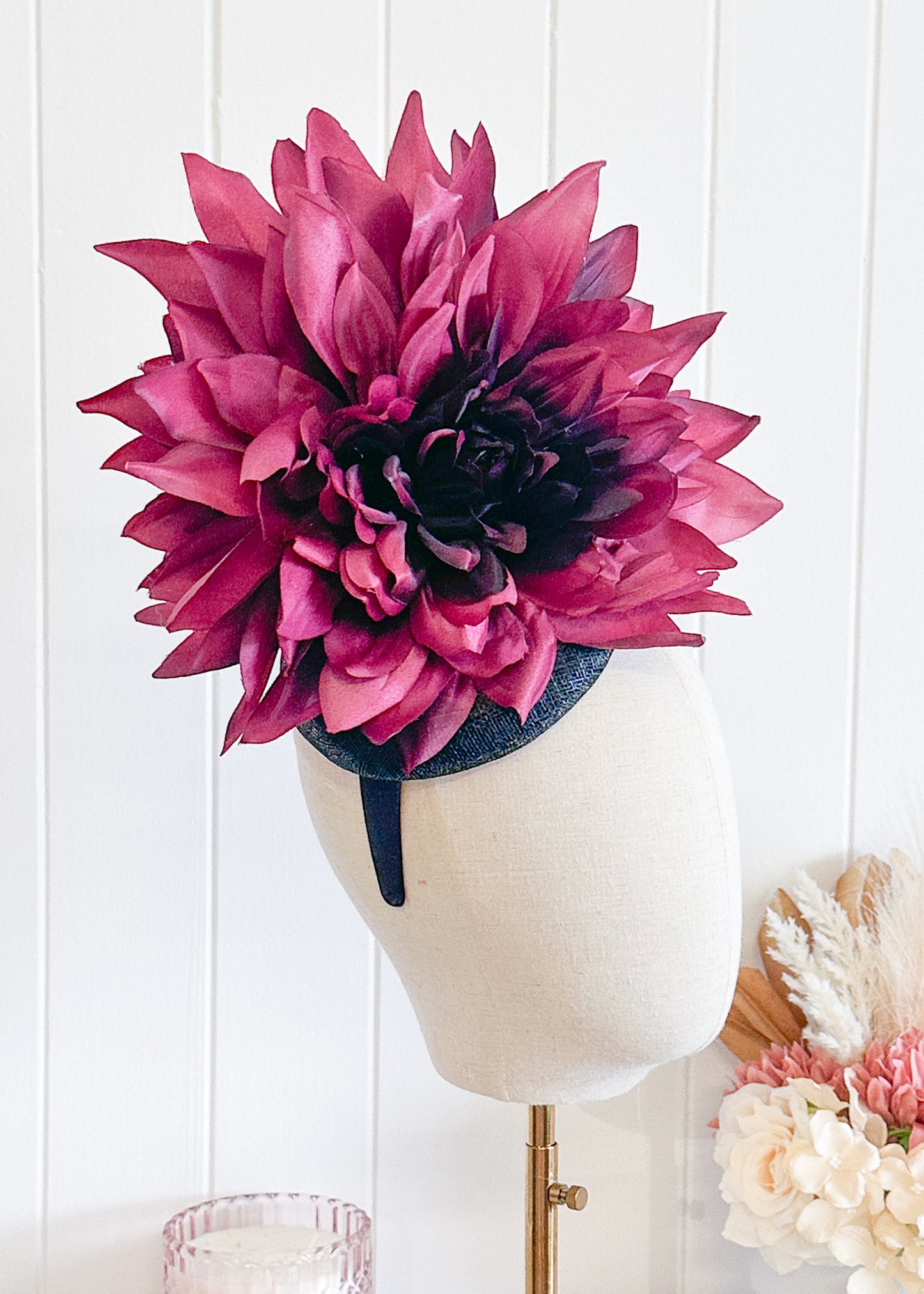“Lily" Burgandy & Black