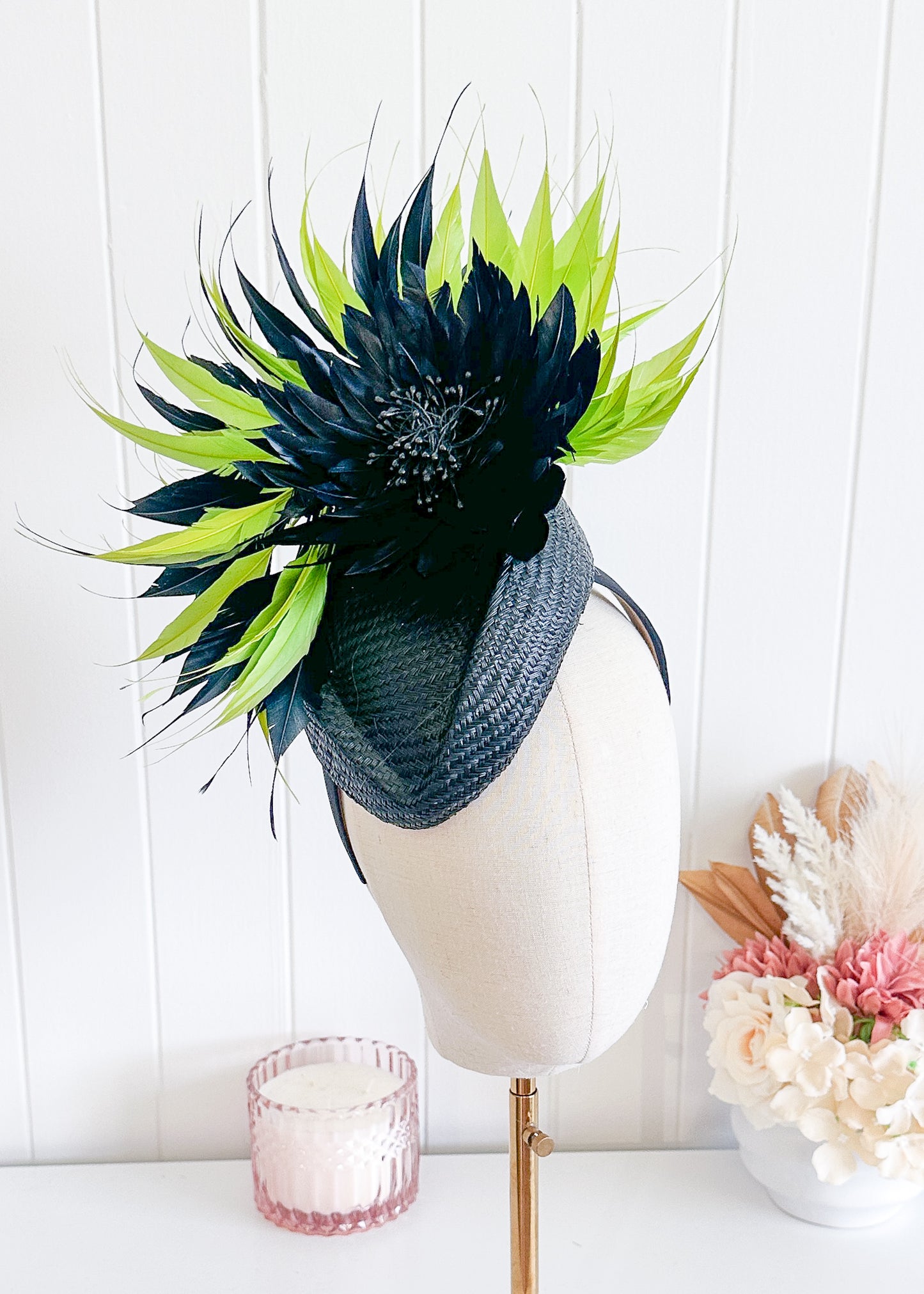 “Lottie" Lime & Black