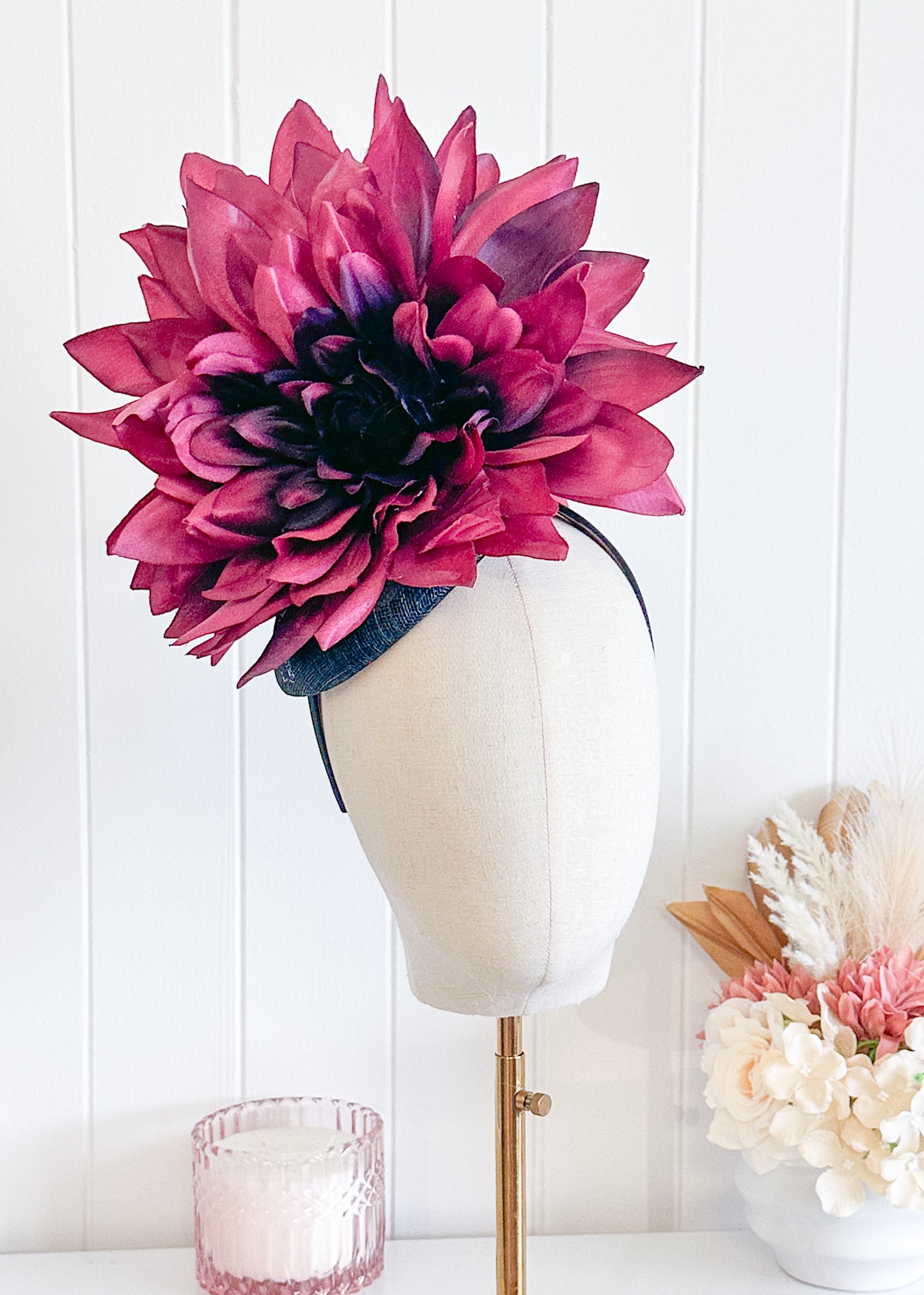 “Lily" Burgandy & Black
