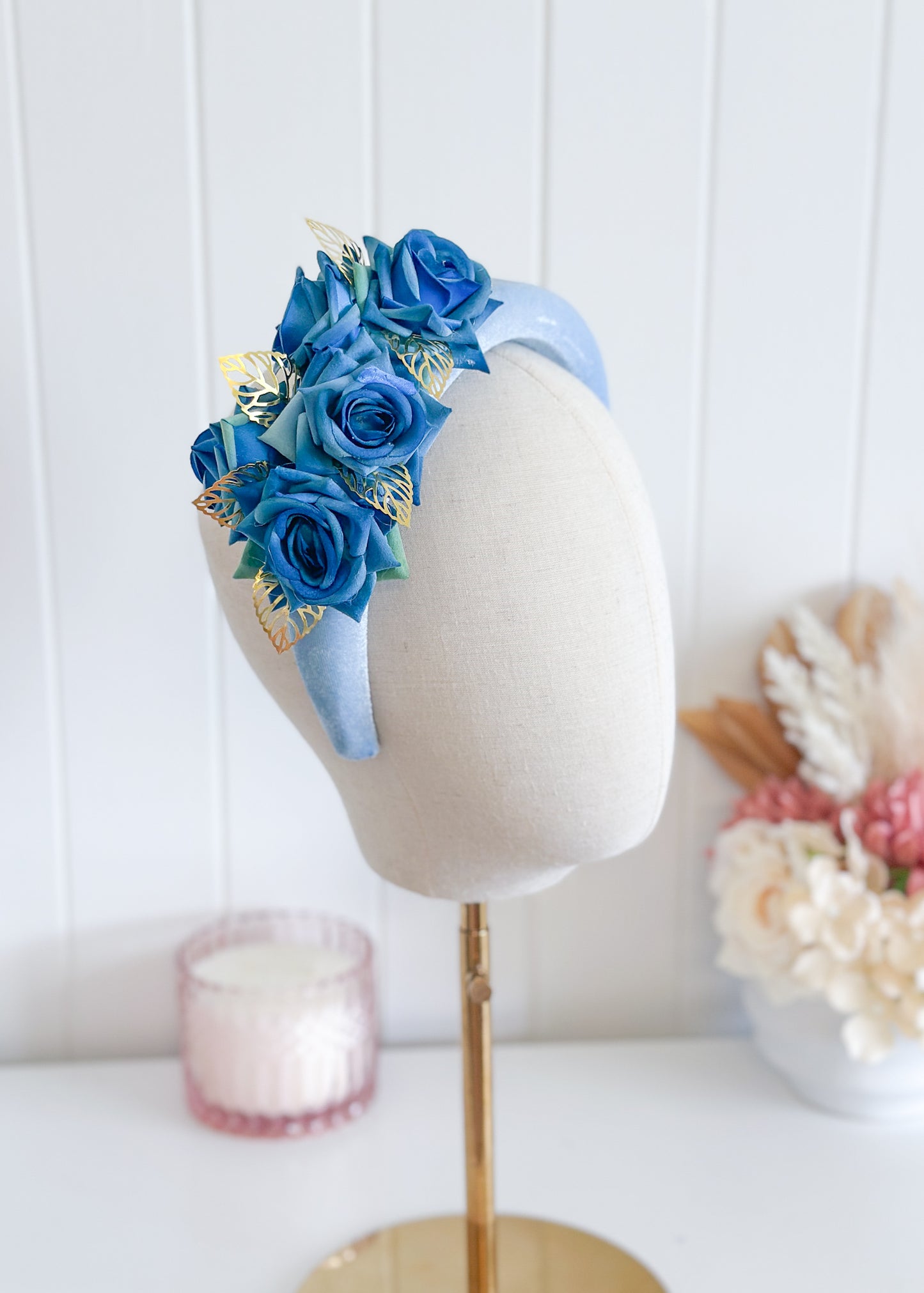 "Carlise" - Blue Headband