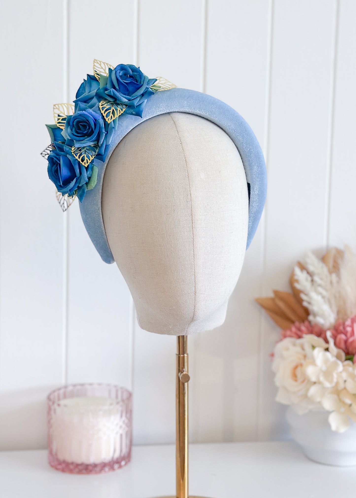 "Carlise" - Blue Headband