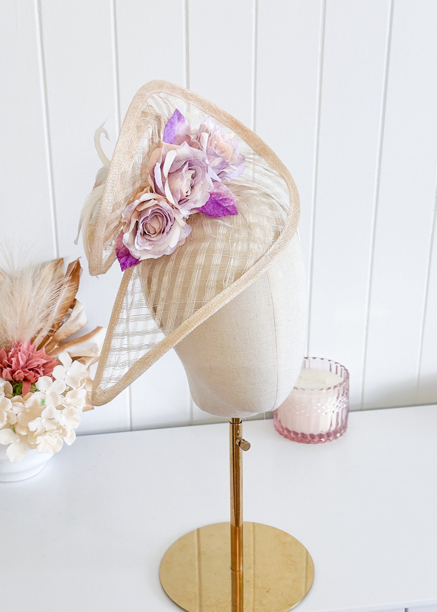 “Antonia" Cream & Lilac
