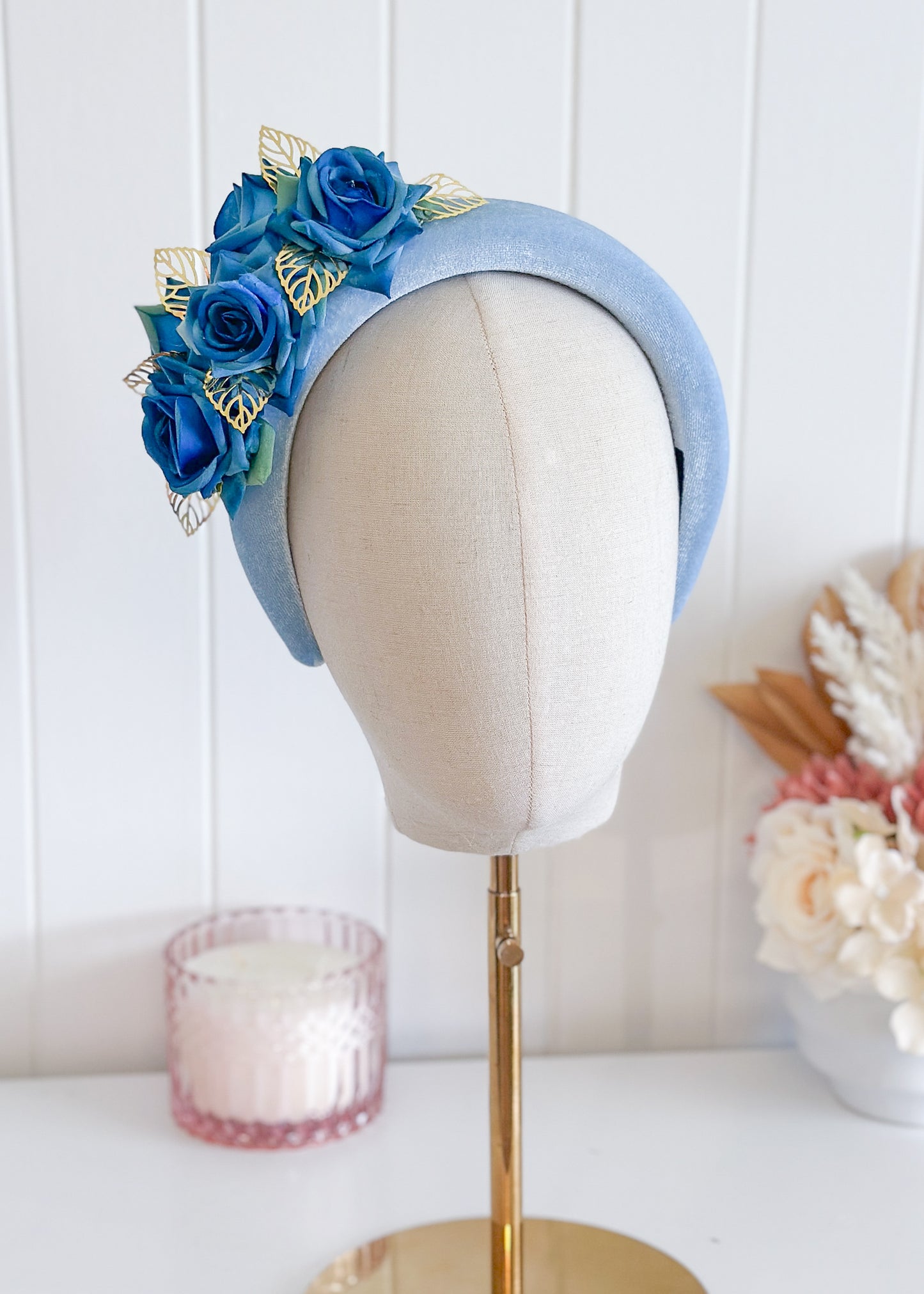 "Carlise" - Blue Headband