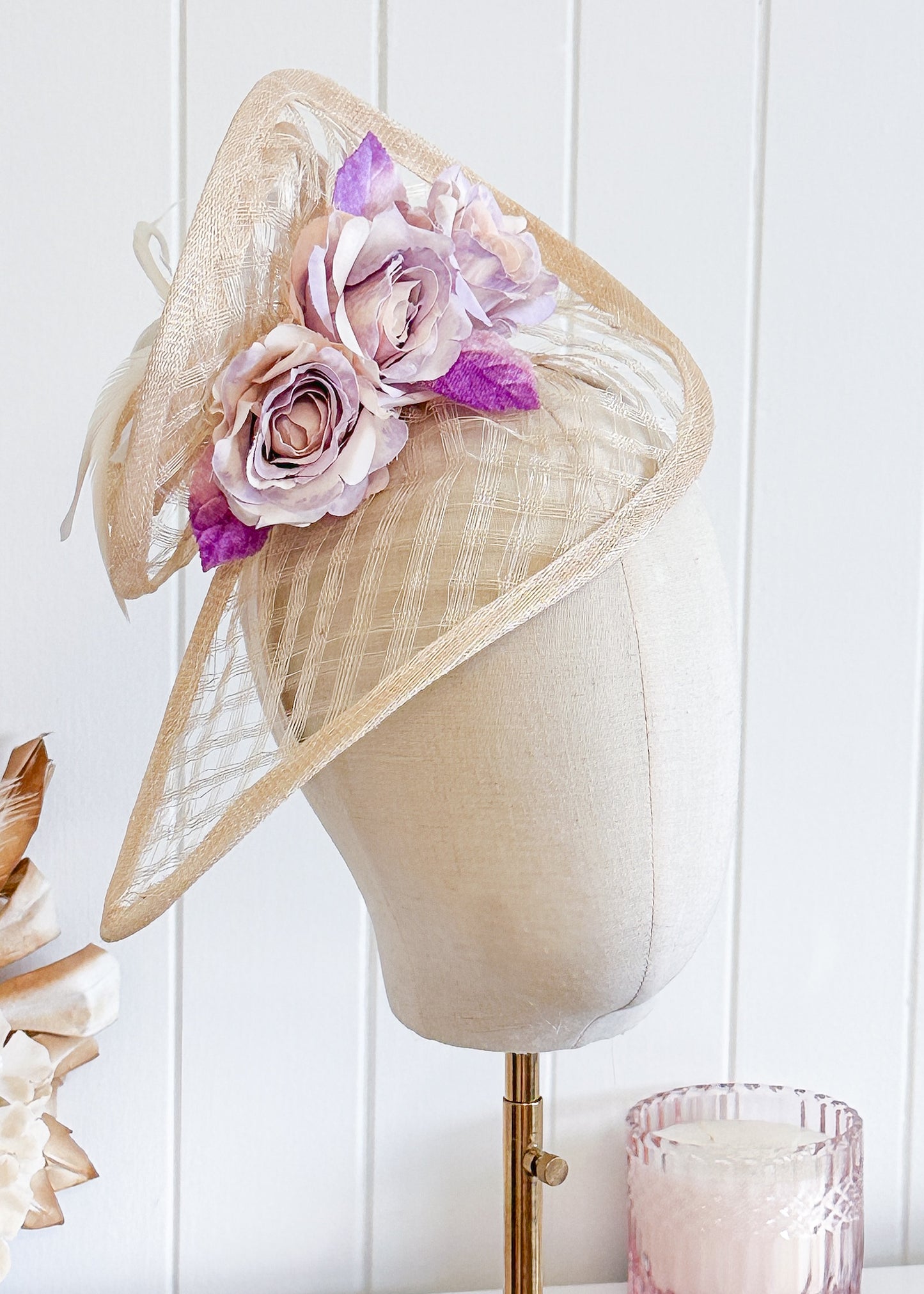 “Antonia" Cream & Lilac
