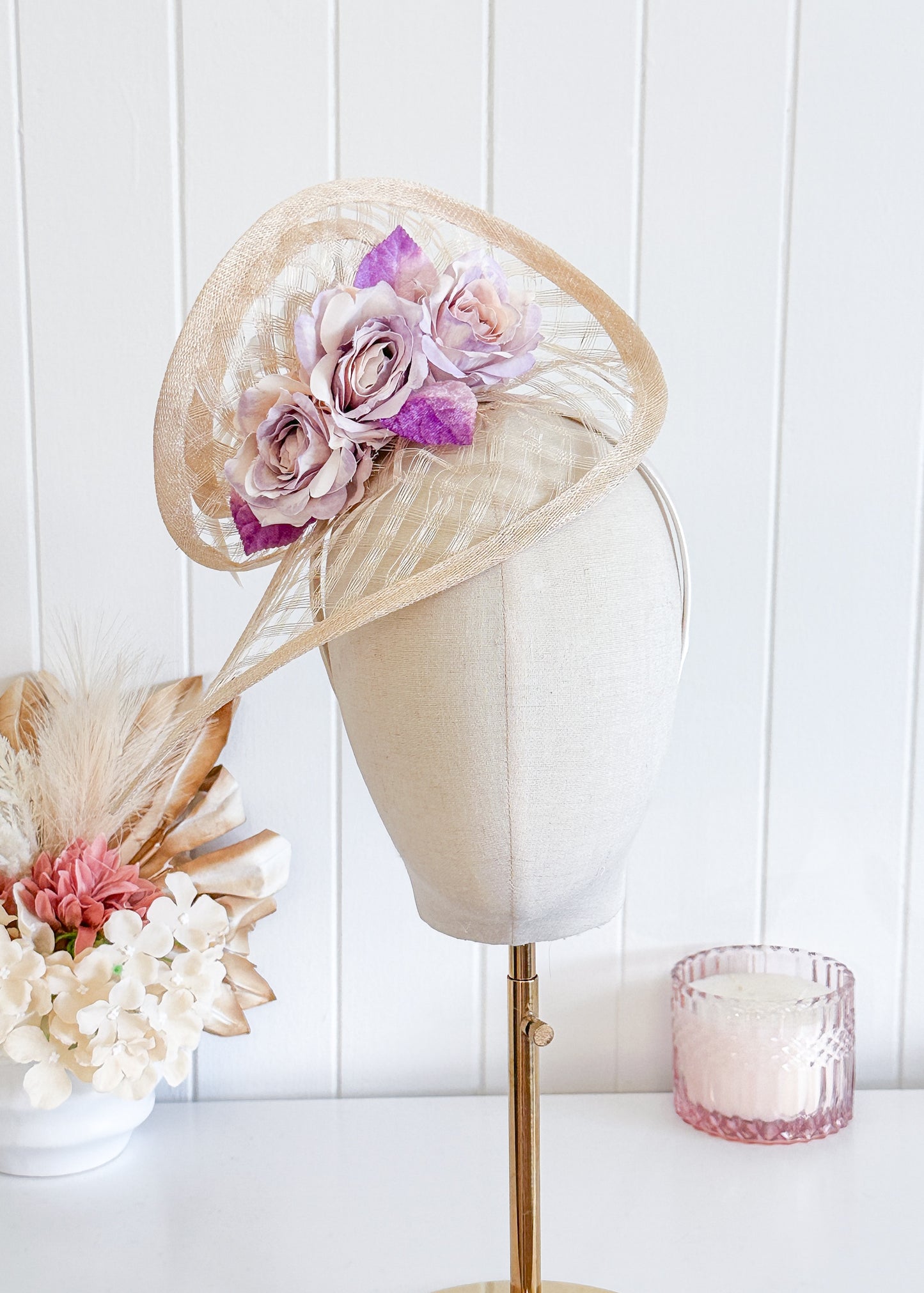 “Antonia" Cream & Lilac